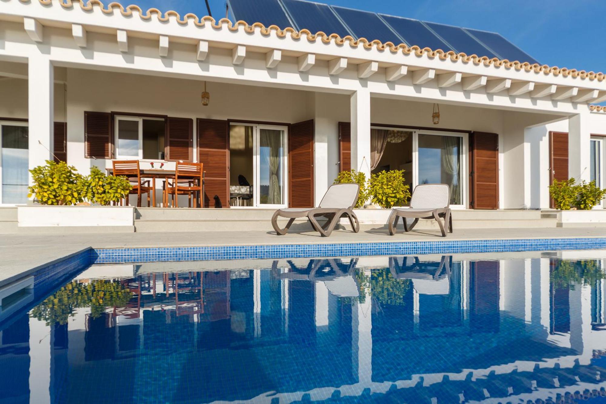 Bini Sole - Villa De Lujo Con Piscina En Menorca Binibeca Eksteriør billede