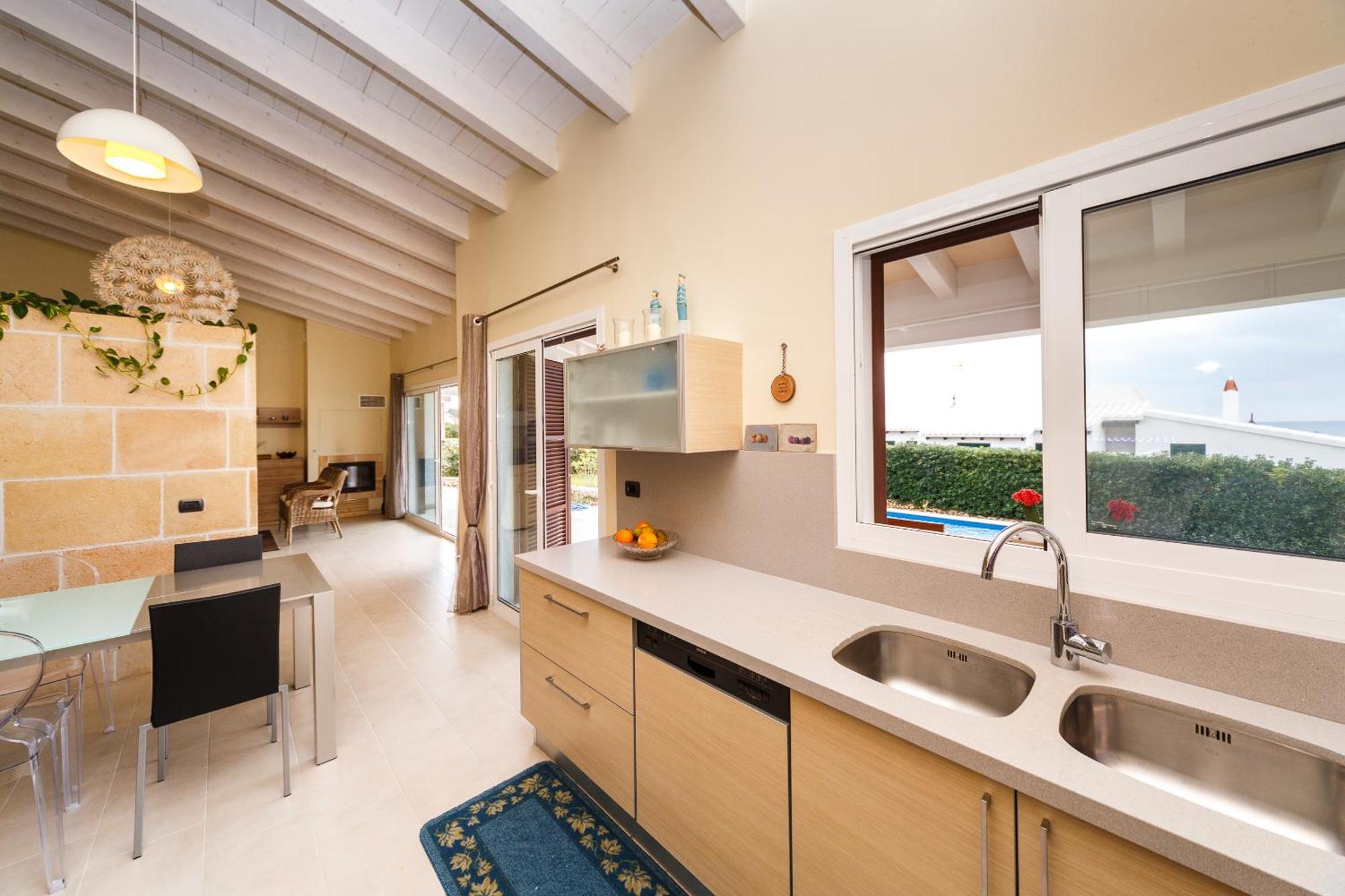 Bini Sole - Villa De Lujo Con Piscina En Menorca Binibeca Eksteriør billede